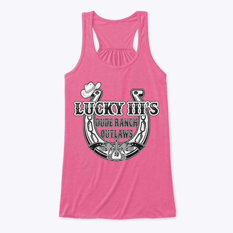 LucKy III's DUDE RANCH OUTLAWS Ladies T